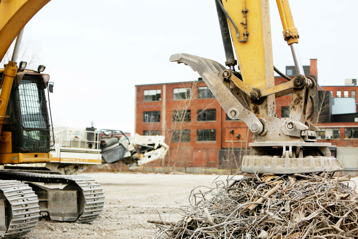 Ανακύκλωση Αποβλήτων Εκσκαφών Κατασκευών & Κατεδαφίσεων στο Μακρυχώρι Λάρισας